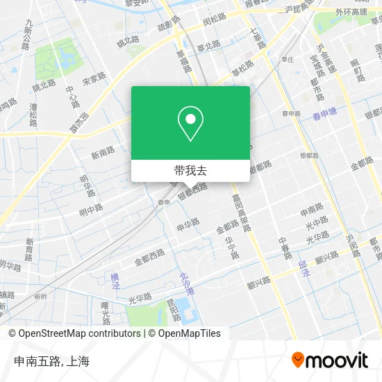 申南五路地图
