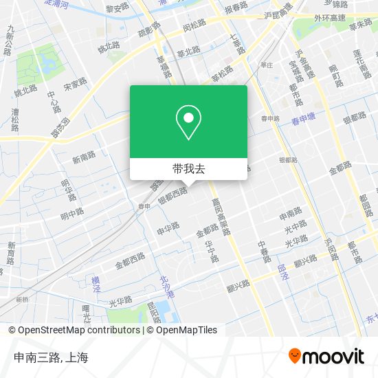 申南三路地图