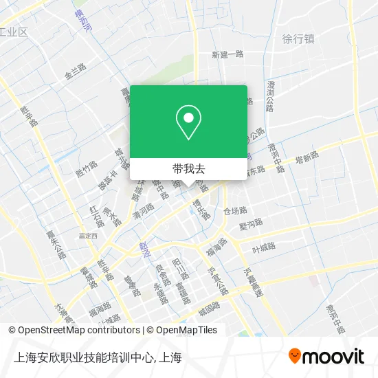 上海安欣职业技能培训中心地图