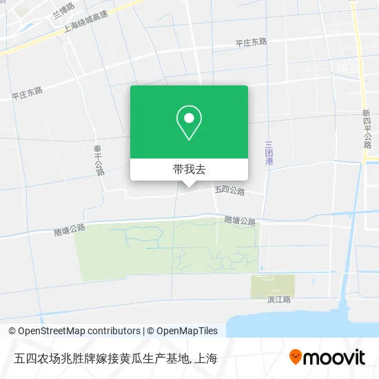 五四农场兆胜牌嫁接黄瓜生产基地地图