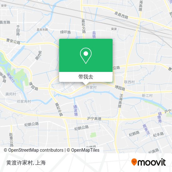 黄渡许家村地图