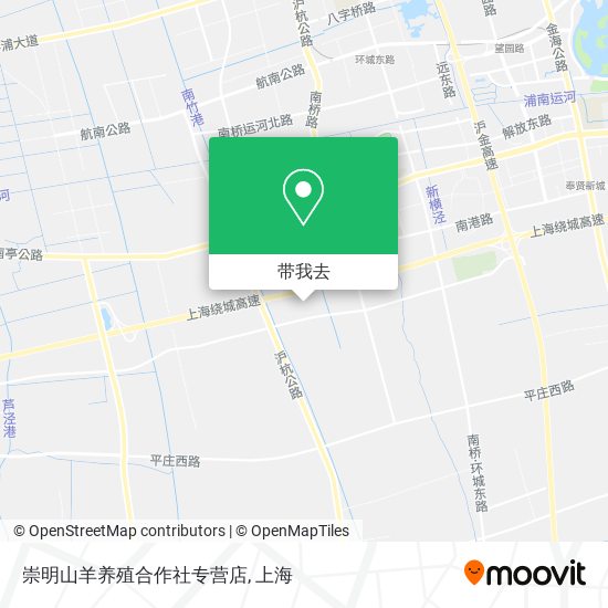 崇明山羊养殖合作社专营店地图