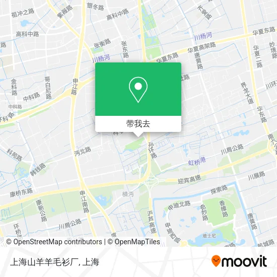 上海山羊羊毛衫厂地图