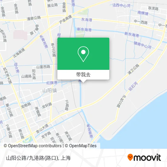 山阳公路/九港路(路口)地图