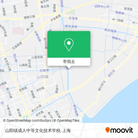 山阳镇成人中等文化技术学校地图