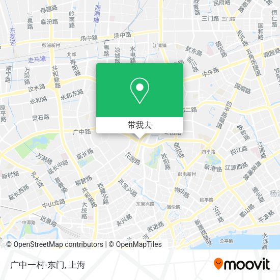 广中一村-东门地图