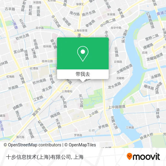 十步信息技术(上海)有限公司地图