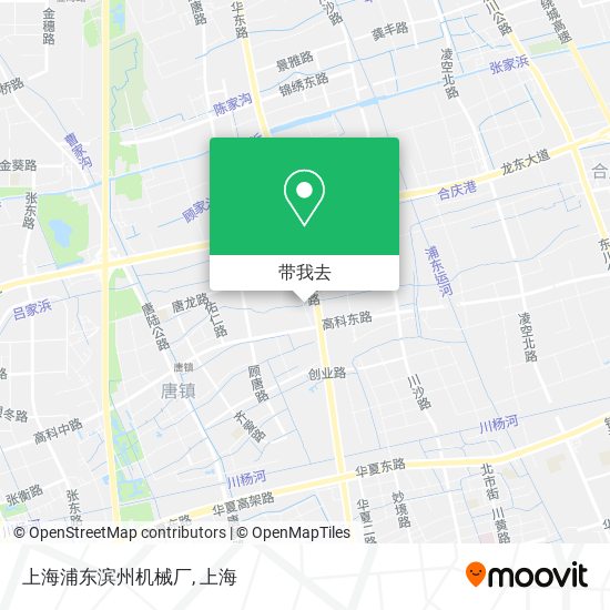 上海浦东滨州机械厂地图