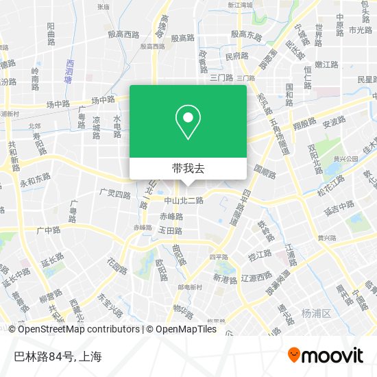巴林路84号地图