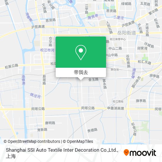 Shanghai SSI Auto Textile Inter Decoration Co.,Ltd.地图