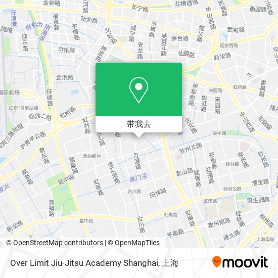 Over Limit Jiu-Jitsu Academy Shanghai地图