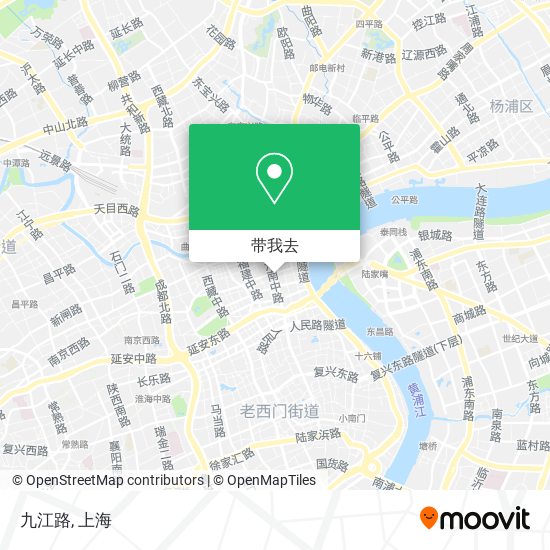 九江路地图