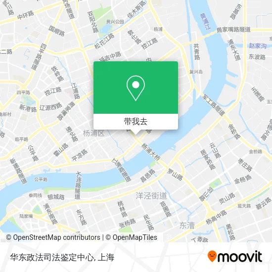 华东政法司法鉴定中心地图