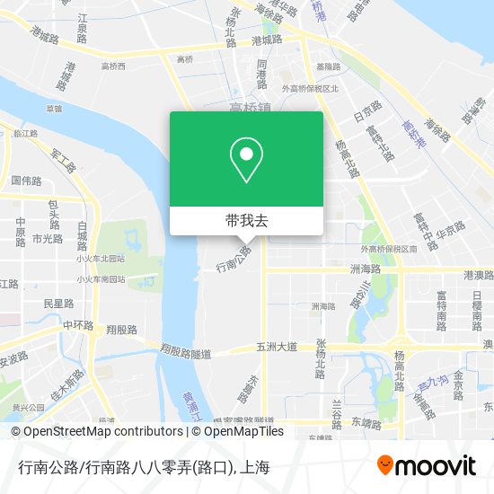 行南公路/行南路八八零弄(路口)地图