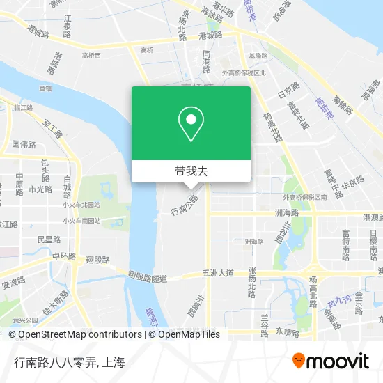 行南路八八零弄地图