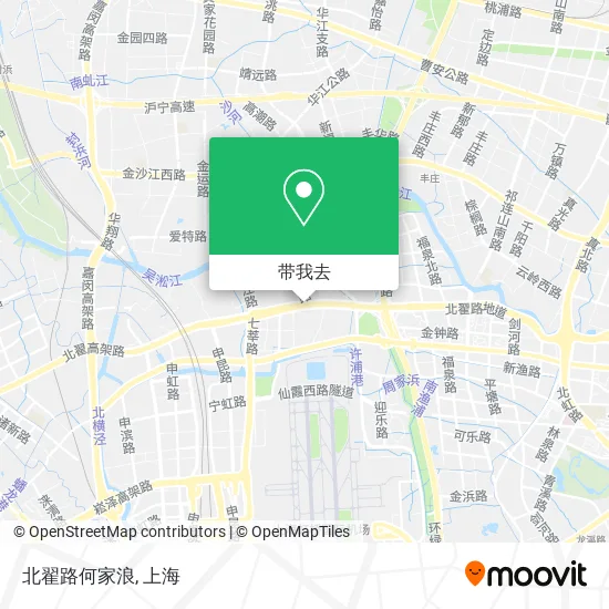 北翟路何家浪地图