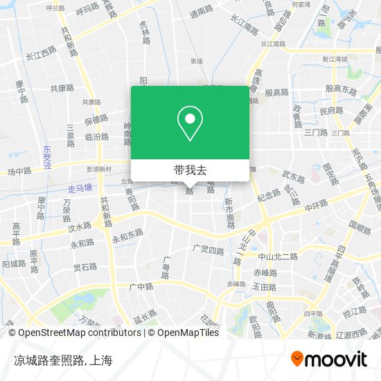 凉城路奎照路地图