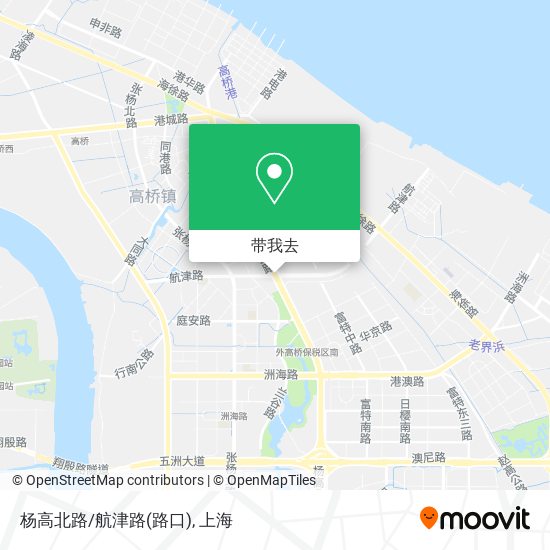 杨高北路/航津路(路口)地图