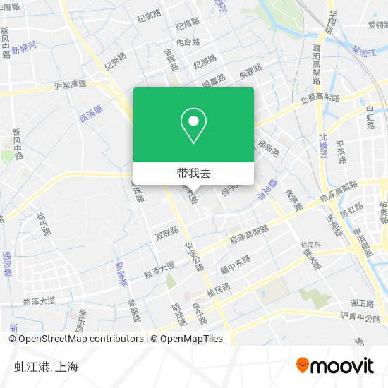 虬江港地图