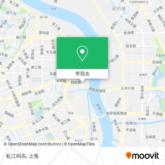 虬江码头地图