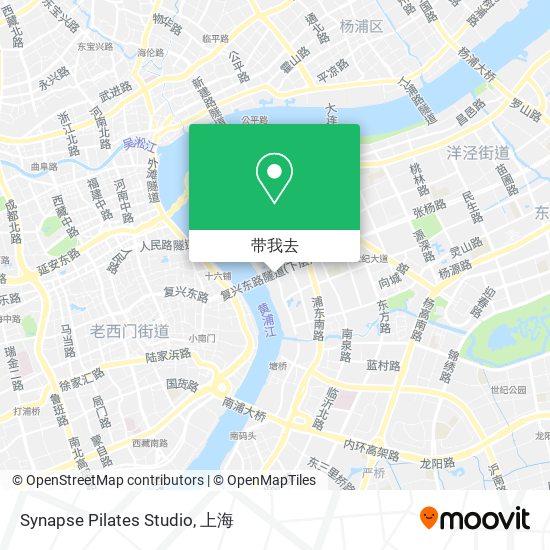 Synapse Pilates Studio地图