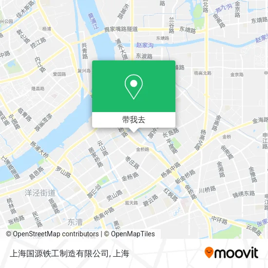 上海国源铁工制造有限公司地图