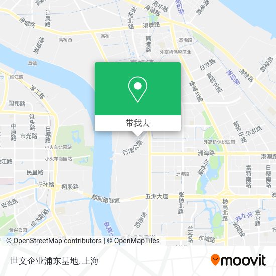 世文企业浦东基地地图