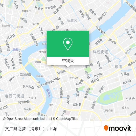 文广舞之梦（浦东店）地图