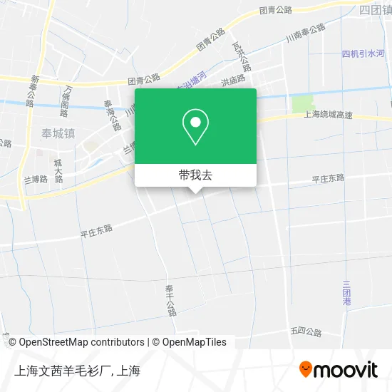 上海文茜羊毛衫厂地图