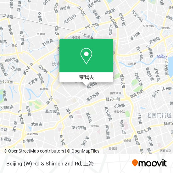 Beijing (W) Rd &  Shimen 2nd Rd地图