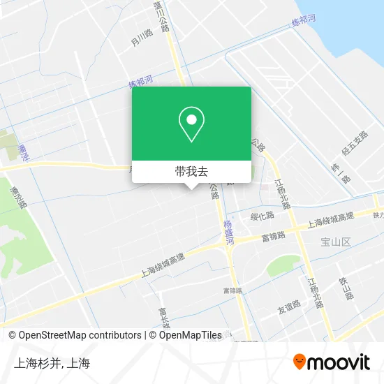 上海杉并地图