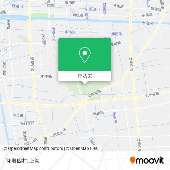 翔殷四村地图