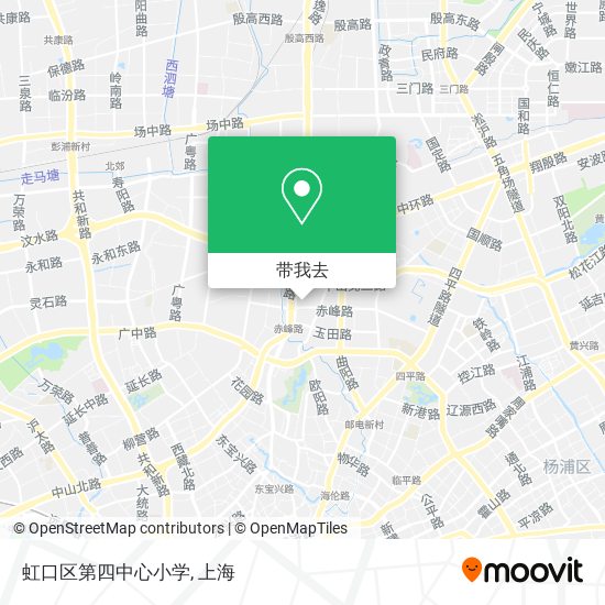 虹口区第四中心小学地图
