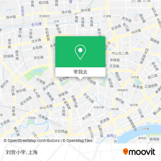 刘营小学地图