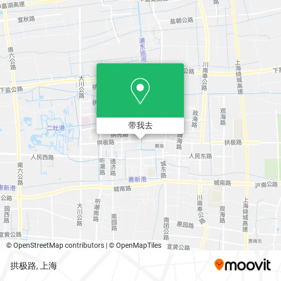 拱极路地图