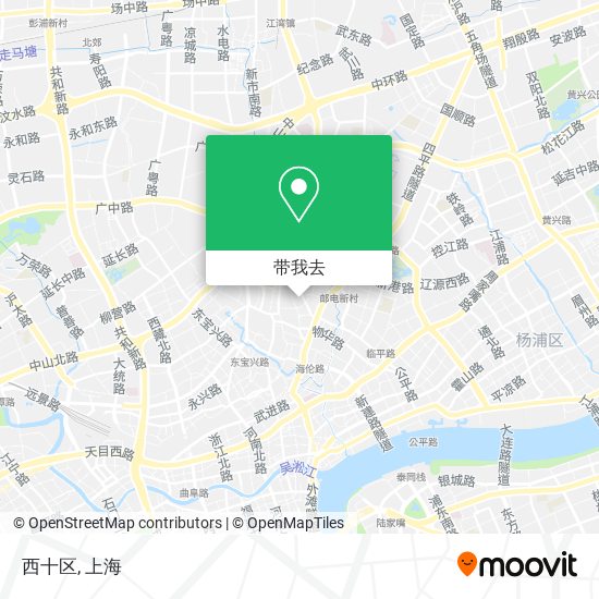 西十区地图