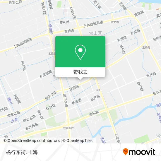杨行东街地图