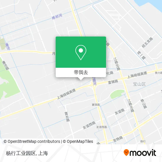 杨行工业园区地图