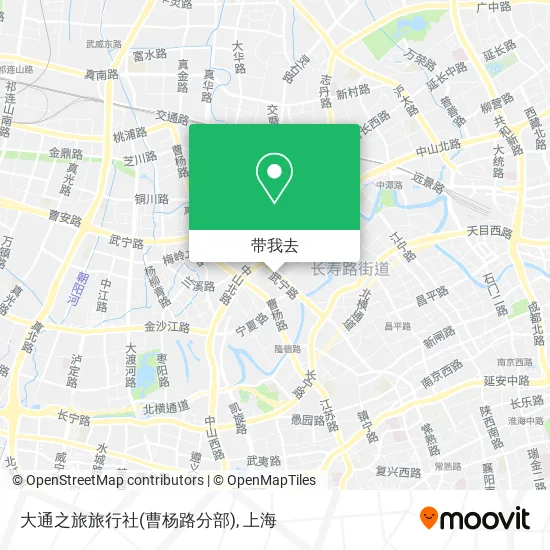 大通之旅旅行社(曹杨路分部)地图