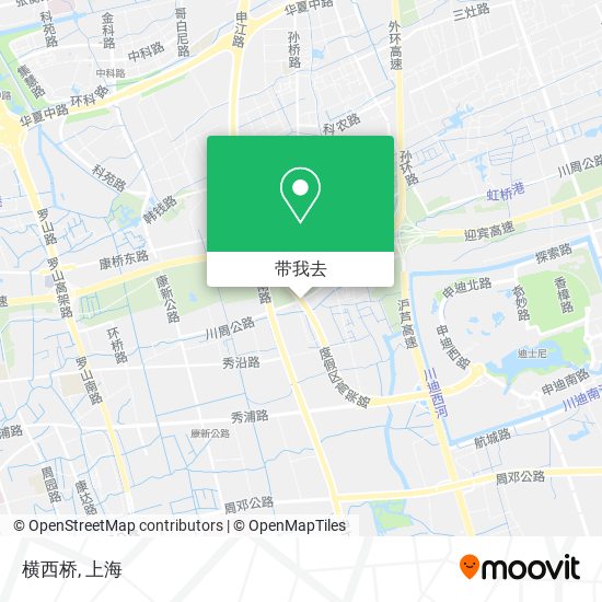 横西桥地图
