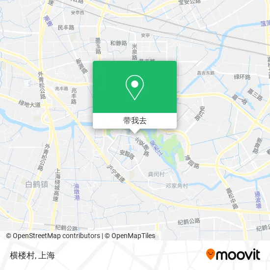 横楼村地图
