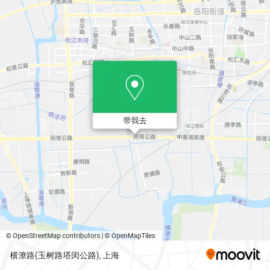 横潦路(玉树路塔闵公路)地图