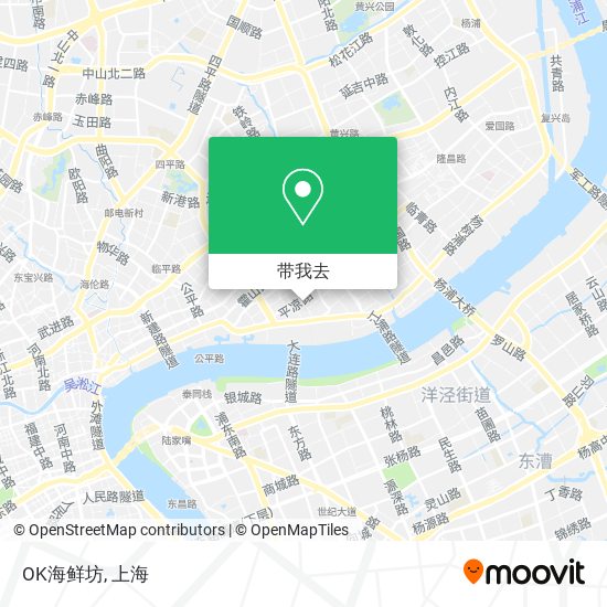 OK海鲜坊地图