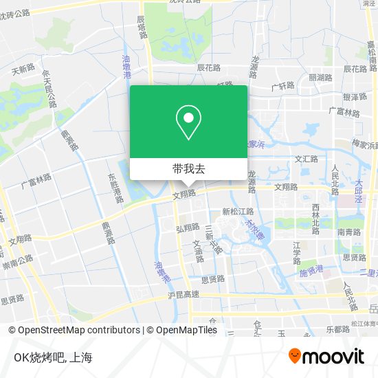 OK烧烤吧地图