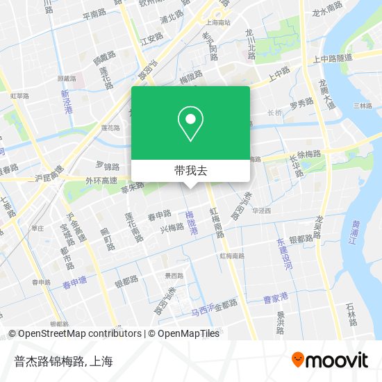 普杰路锦梅路地图