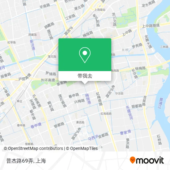 普杰路69弄地图