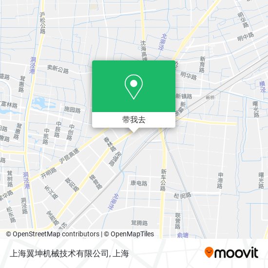 上海翼坤机械技术有限公司地图