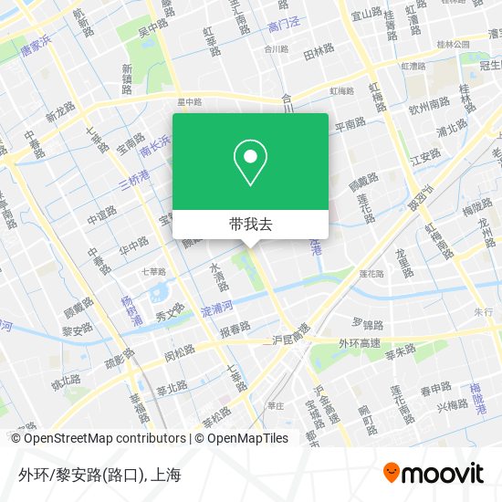 外环/黎安路(路口)地图