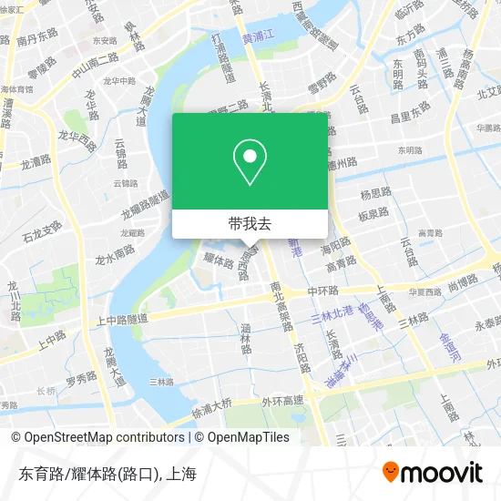 东育路/耀体路(路口)地图