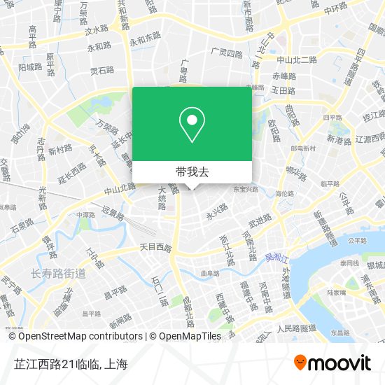 芷江西路21临临地图